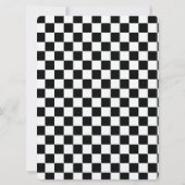 ZWEI SCHNELL 2 GEFÜHRT EINLADUNG (Rückseite)