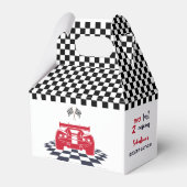 Zwei schnell zwei neugierige zweite Kindergeburtst Geschenkschachtel (Vorderseite)