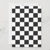 Zwei schnelle 2 Kuriositäten Auto 2. Geburtstag Einladung (Rückseite)