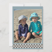 Zwei schnelle 2 neugierige Einladung zum Geburtsta (Rückseite)