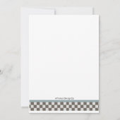 Zwei schnelle 2 neugierige Einladung zum Geburtsta (Rückseite)