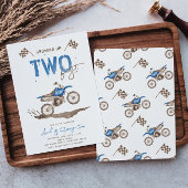 ZWEI Schnelle Bike Einladung Geburtstag