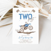 ZWEI Schnelle Bike Einladung Geburtstag