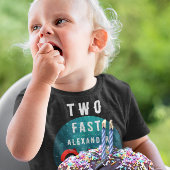 ZWEI SCHNELLE Classic Red Car Kleinkind T-shirt