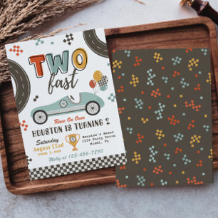 ZWEI schnelle Einladung Einladung zum Geburtstag