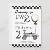 Zwei schnelle Einladung Marine und Rot wachsen (Vorderseite)