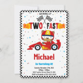 Zwei schnelle Einladung zum Geburtstag (Vorderseite)