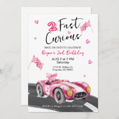 Zwei schnelle Einladung zum Geburtstag (Vorne/Hinten)