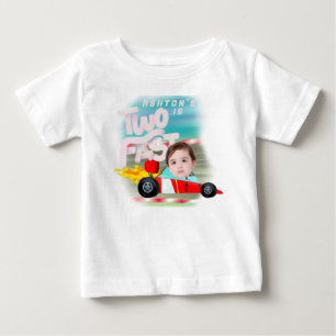 Zwei schnelle Geburtstagspartys Baby T-shirt