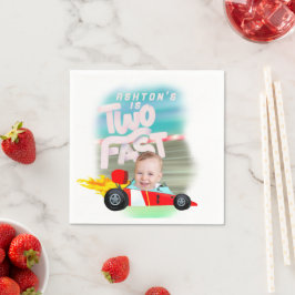 Zwei schnelle Geburtstagspartys Serviette