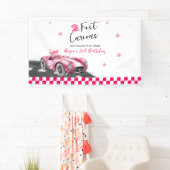 Zwei schnelle neugierige Geburtstag Banner (Insitu)