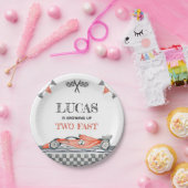 Zwei schnelle Papierplatte wachsen Pappteller (Party)