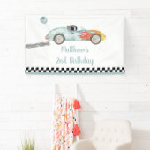 Zwei schnelle Rennwagen zum Geburtstag Banner (Insitu)
