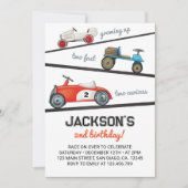 Zwei schnelle Startrampe Einladung (Vorderseite)