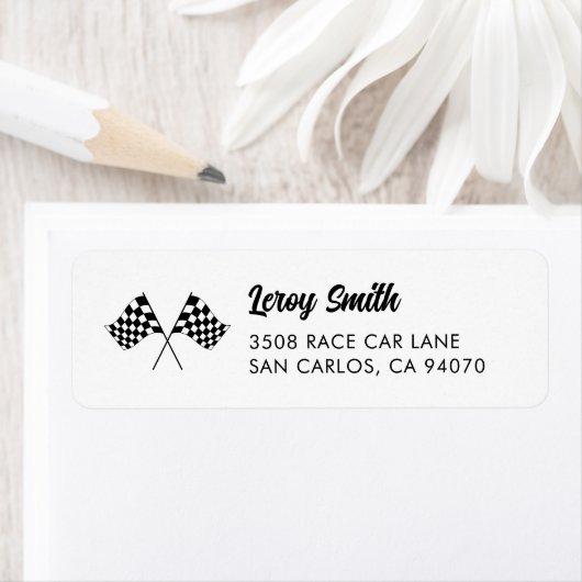 Zwei schnelle Vintage Rennwagen Geburtstag Rücksen (Insitu)