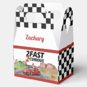 Zwei schnelle zwei neugierige, Vintage Gefallen Geschenkschachtel (Geöffnet)