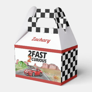 Zwei schnelle zwei neugierige, Vintage Gefallen Geschenkschachtel