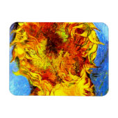 Zwei Schnittblumen Van Gogh Magnet (Horizontal)
