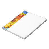 Zwei Schnittblumen Van Gogh Notizblock (Rotiert)