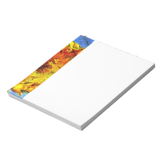 Zwei Schnittblumen Van Gogh Notizblock (Rotiert)