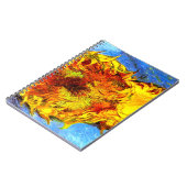 Zwei Schnittblumen Van Gogh Notizblock (Linke Seite)