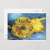 Zwei Schnittblumen - Vincent Van Gogh Postkarte (Vorne/Hinten)