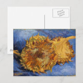 Zwei Schnittblumen, Vincent Van Gogh Postkarte (Vorne/Hinten)