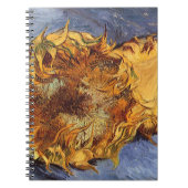 Zwei Schnittblumen von Vincent van Gogh Notizblock (Vorderseite)