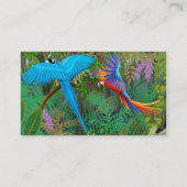 Zwei schnurrende Katzen-Studio-Visitenkarten Visitenkarte (Rückseite)