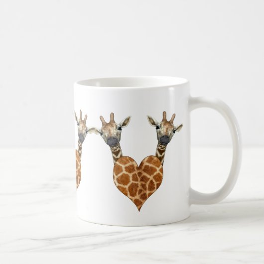Zwei schöne Giraffen Kaffeetasse (Rechts)