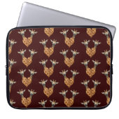 Zwei schöne Giraffen Laptopschutzhülle (Vorderseite)