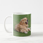 Zwei schöne goldene Retriever Kaffeetasse (Links)