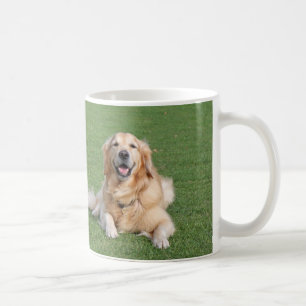 Zwei schöne goldene Retriever Kaffeetasse