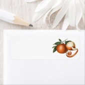 Zwei schöne Orangen - Antiquitätenmalerei (Insitu)