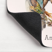 Zwei schöne Pferde Western Boho Mousepad (Ecke)