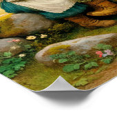 Zwei schöne Vintage Munchkins in Country Kleidung Poster (Ecke)