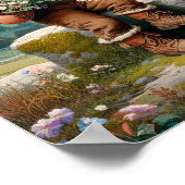 Zwei schöne Vintage Munchkins in Country Kleidung Poster (Ecke)