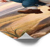 Zwei schöne Vintage Munchkins-Tänze Poster (Ecke)