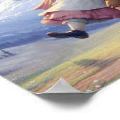 Zwei schöne Vintage Munchkins-Tänze Poster (Ecke)