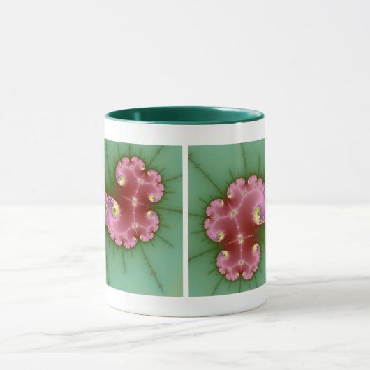 Zwei Schuhe - Fraktal Tasse (Zentrum)