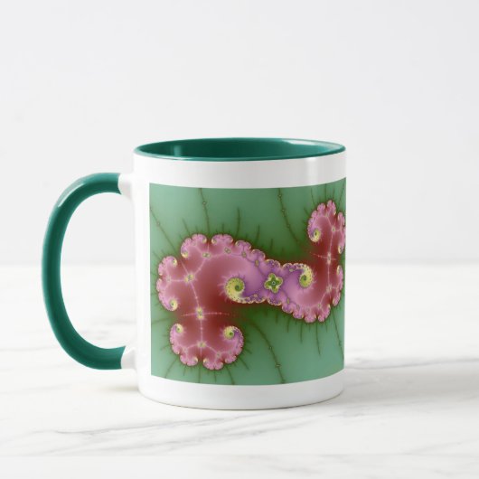 Zwei Schuhe - Fraktal Tasse (Links)