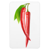 Zwei Schüttelfrost mit Blatt Magnet (Vertikal)