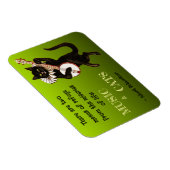 Zwei Schutzmittel Musik Katzen Schweitzer Magnet (Rechte Seite)