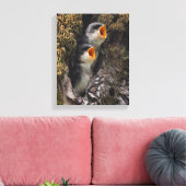 Zwei Schwalben der Babybaume Leinwanddruck (Insitu (Wohnzimmer))