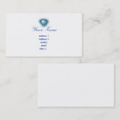 zwei Schwan Visitenkarte (Vorne/Hinten)