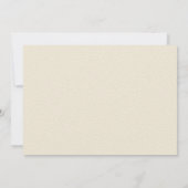 Zwei Schwäne Hochzeitseinladung Einladung (Rückseite)