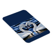 Zwei Schwäne Magnet (Rechte Seite)