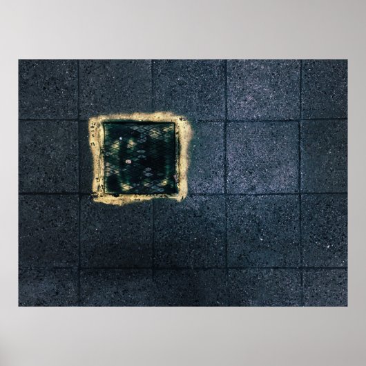 Zwei schwarz-braune Holzplatten Poster (Vorne)