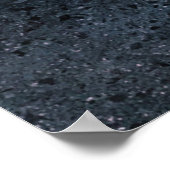 Zwei schwarz-braune Holzplatten Poster (Ecke)