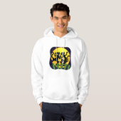 Zwei schwarze Katzen Hoodie (Vorne ganz)